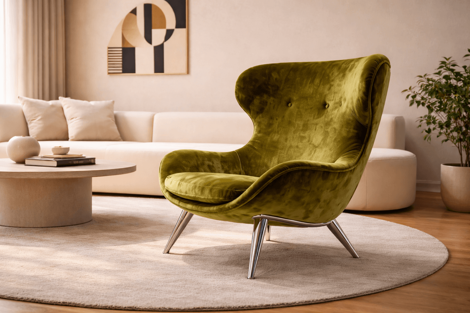 Cream Cloud Armchair - 3