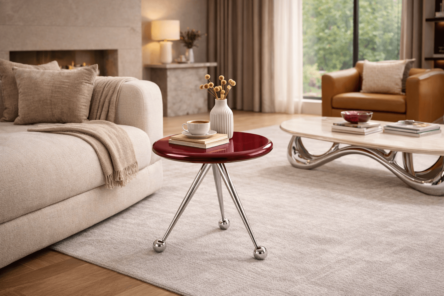 Burgundy accent  - Image principale